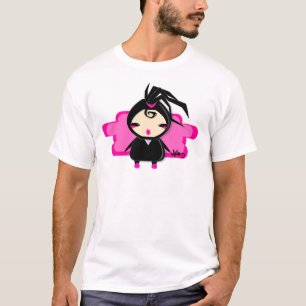 Camiseta menina do ninja