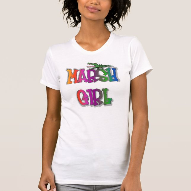 Camiseta menina do pântano (Frente)