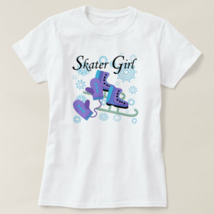Camiseta Menina do patinador