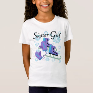 Camiseta Menina do patinador