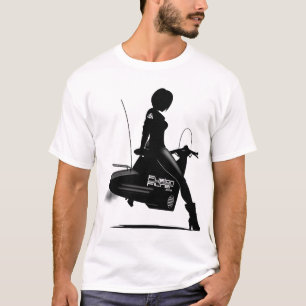 Camiseta Menina do patinete de FusionFilter
