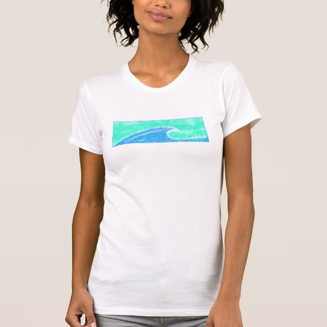 Camiseta menina do surfista (Frente)