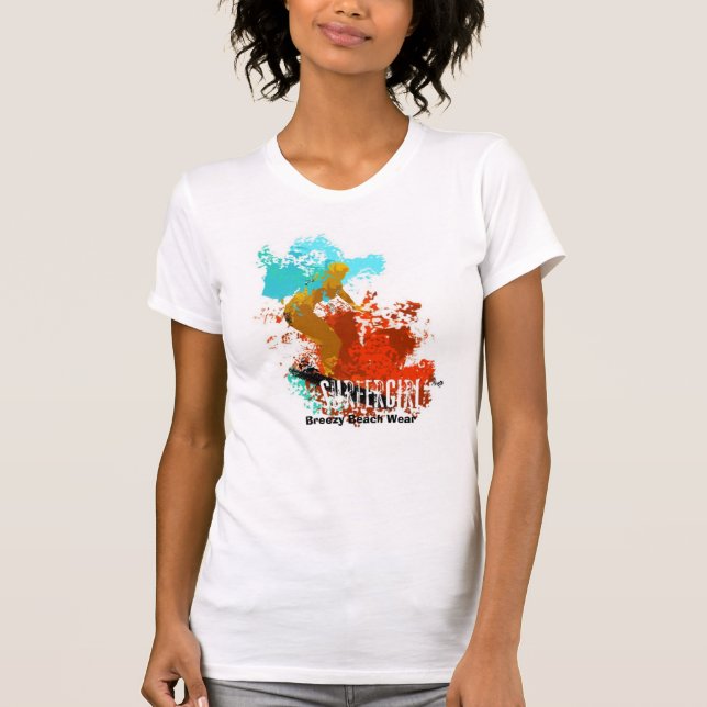 Camiseta Menina do surfista (Frente)