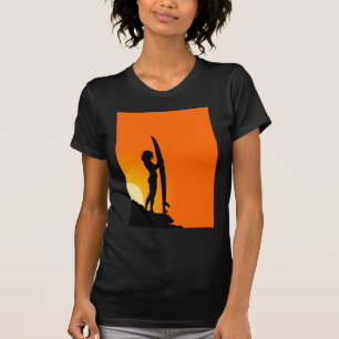 Camiseta Menina do surfista