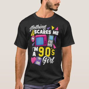 Camiseta Menina dos anos 90 Eu sou uma garota dos anos 90 N