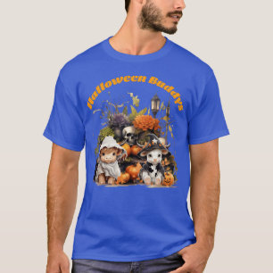 Camiseta Menina dos Budas Halloween