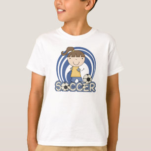 Camiseta Menina dos esportes - t-shirt e presentes do