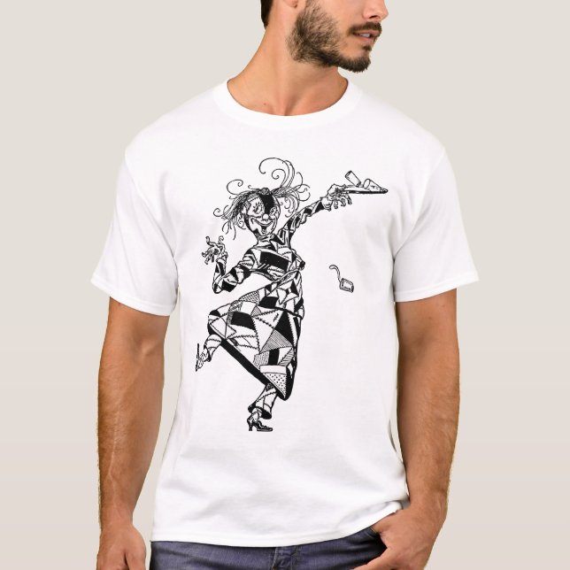 Camiseta Menina dos retalhos da onça (Frente)