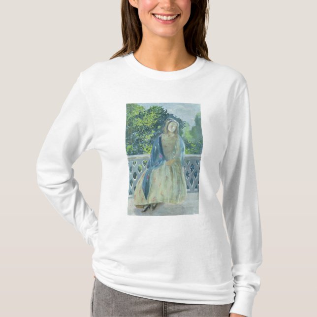 Camiseta Menina em Balcão, 1900 (Frente)