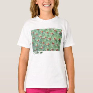 Camiseta menina espinhosa