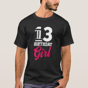 Camiseta Menina Fã de Futebol de 13 Anos de Idade Jogadora 