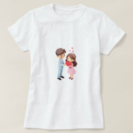 Camiseta Menina | Feliz Dia dos Namorados | Presentes bonit