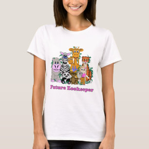 Camiseta Menina Futuro Zookeeper