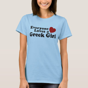 Camiseta Menina grega