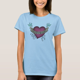 Camiseta Menina HeartTattoo de Daddys