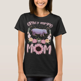 Camiseta Menina Hippo Louca Mãe Hippo