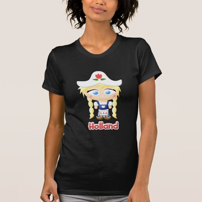 Camiseta Menina holandesa (Frente)