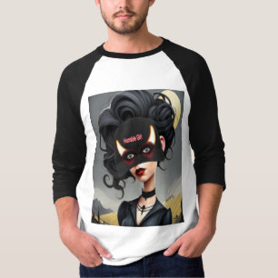 Camiseta Menina horrível fofa