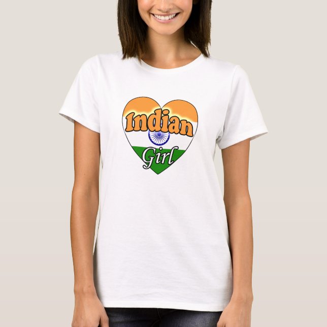 Camiseta Menina Indiana (Frente)