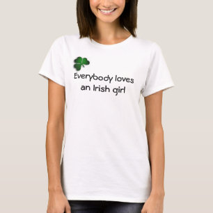 Camiseta Menina irlandesa