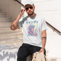 Menina japonesa de animação bonita