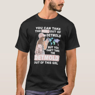 Camiseta Menina legal de Detmold City - Garota Orgulhosa P