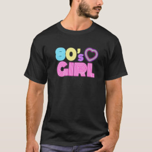 Camiseta Menina legal dos anos 80 para mulheres Retro de An