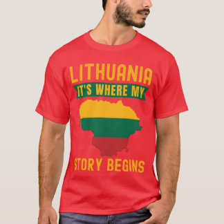 Camiseta Menina lituana