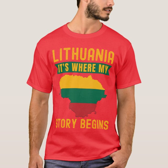 Camiseta Menina lituana (Frente)