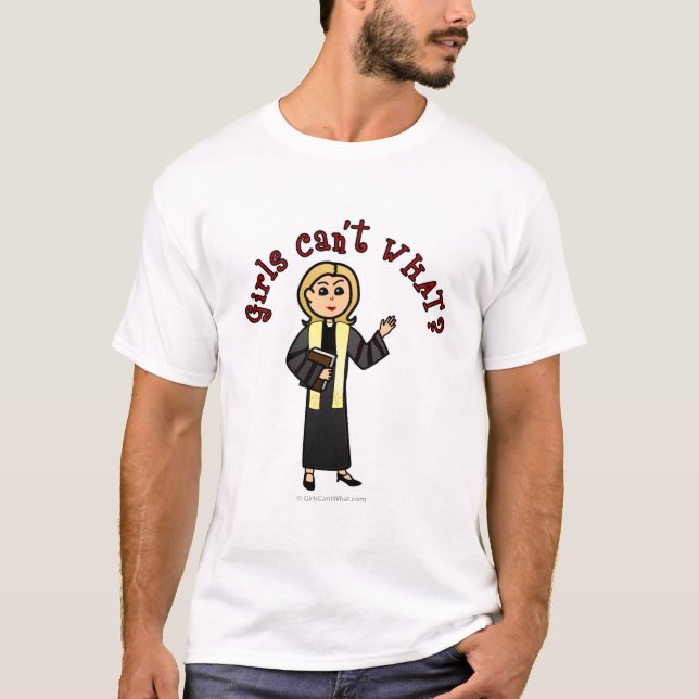 Camiseta Menina Loira Preacher (Frente)