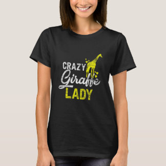 Camiseta Menina Louca Lady Vintage Zoo Keeper Girls Mulhere