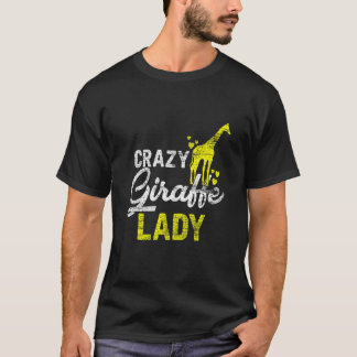 Camiseta Menina Louca Lady Vintage Zoo Keeper Girls Mulhere