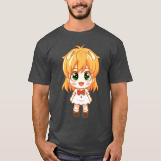 Camiseta menina menino anime mangá