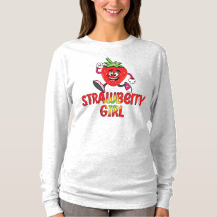 Camiseta Menina Morango
