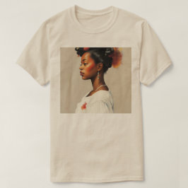 Camiseta Menina na Pintura