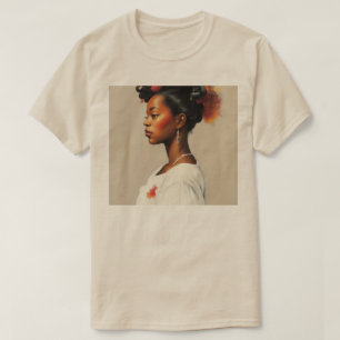 Camiseta Menina na Pintura