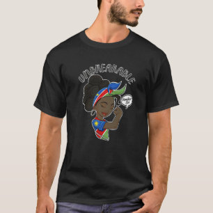 Camiseta Menina Namibiana Inseparável I Namibian Heritage I