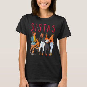 Camiseta Menina Negra Brincadeira Melanina Mulheres Brown S