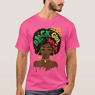 Camiseta Menina Negra Gira Negra Mágica História Negra Mês 