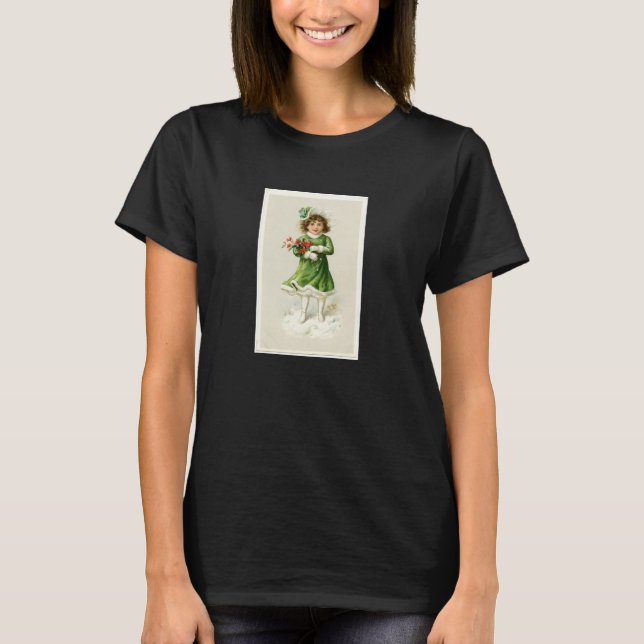 Camiseta Menina no inverno (Frente)