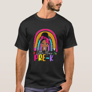 Camiseta Menina No Primeiro Dia Da Menina Negra Pré K Estud