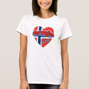 Camiseta Menina Norueguesa