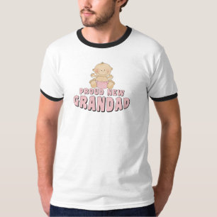 Camiseta Menina NOVA ORGULHOSA do Grandad