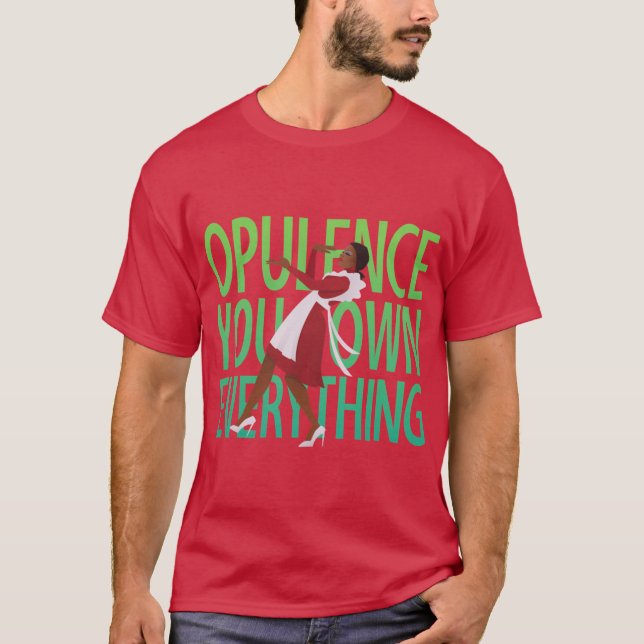 Camiseta Menina opulência (Frente)