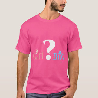 Camiseta Menina Ou Menino Sexo Revelar Festa De Chá de fral