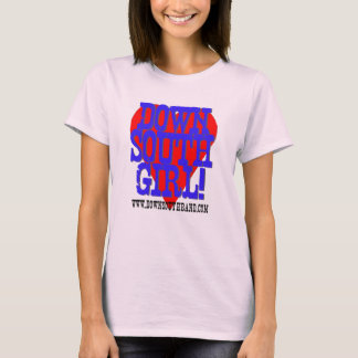 Camiseta Menina para baixo sul