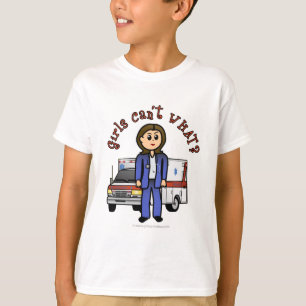 Camiseta Menina paramédica Light EMT