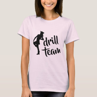 Camiseta Menina personalizada da equipe de broca