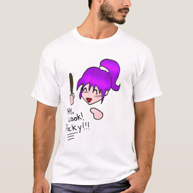 Camiseta Menina Pocky (Frente)