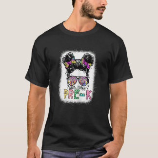 Camiseta Menina Pré K Bonita, Meninas Bun Bun Bun De Volta 